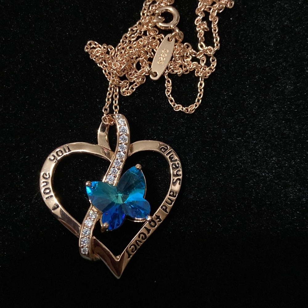 Heart necklace s925 - Picture 3 of 12